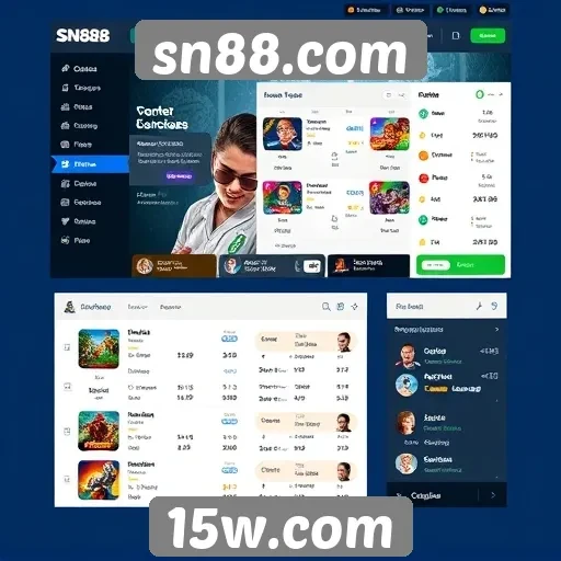 Análise da interface do usuário no sn88.com